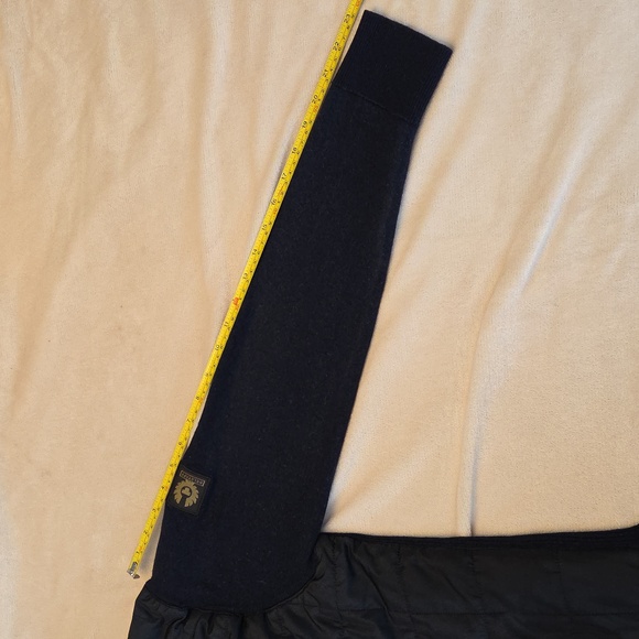 GUC Men's Belstaff Zip-Up Navy Sweater. Size Medium - Picture 7 of 8